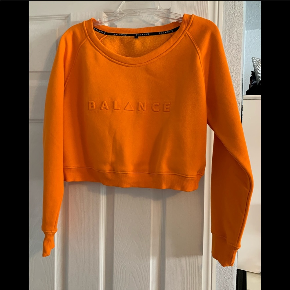 Crop crewneck